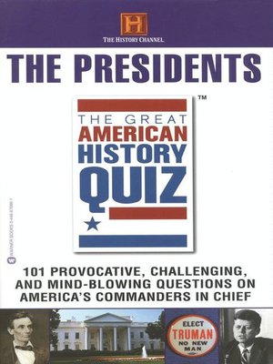 cover image of The Great American History Quiz?